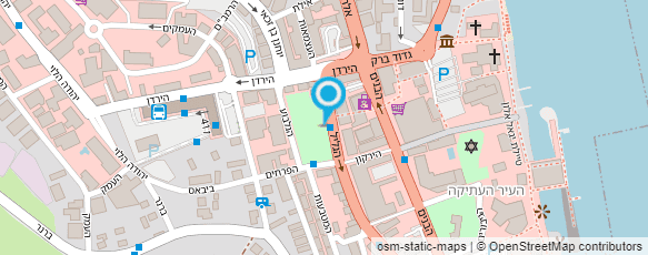 מפת הגעה אל קניותר המרכז