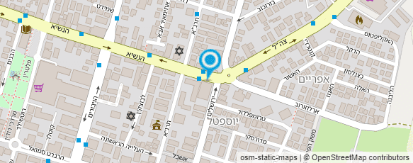 מפת הגעה אל בית הנשיא