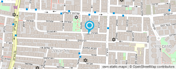 מפת הגעה אל שרותי שיווק טכנולוגיות