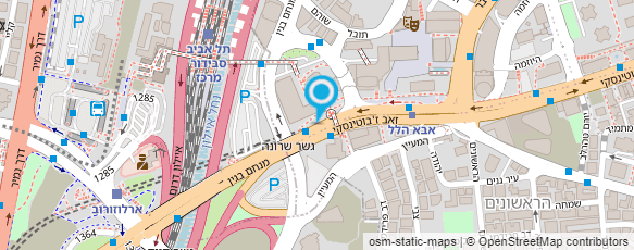 מפת הגעה אל בנק איגוד לישראל בע"מ