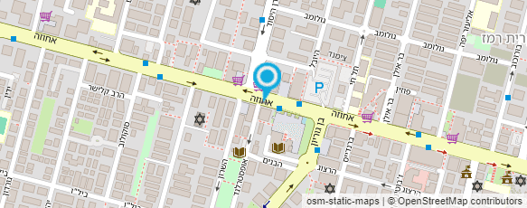 מפת הגעה אל בנק איגוד לישראל בע"מ