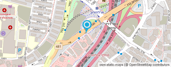 מפת הגעה אל מירז - מרכז יעוץ ורישום זכויות