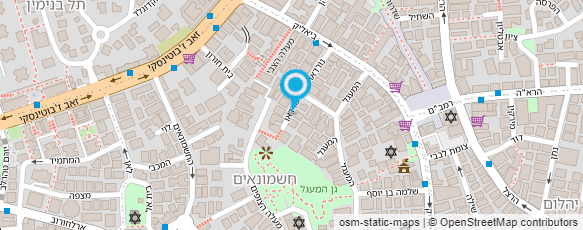 מפת הגעה אל אורן סטטיסטיקה