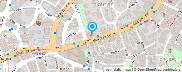 מפת הגעה אל משה אזולאי - משרד עו"ד