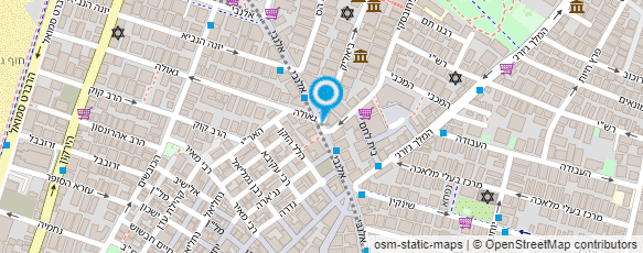 מפת הגעה אל זיו מזרחי תקשורת