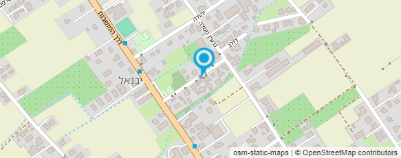 מפת הגעה אל אירוח ביבנאל-משפ' קוסטיצקי