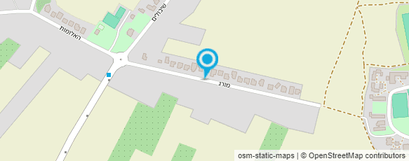 מפת הגעה אל נווה בר