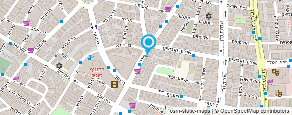 מפת הגעה אל טולדנו סוכנויות