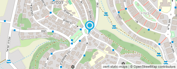 מפת הגעה אל מאורות בית מדרש גבוה