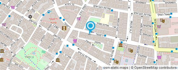 מפת הגעה אל זלצמן דוד