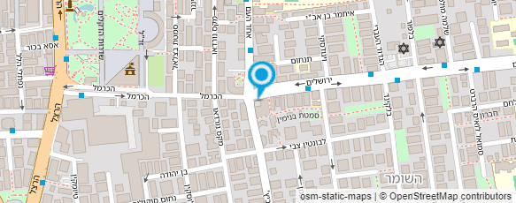 מפת הגעה אל עו"ד ונוטריון פירוזמן יעקב