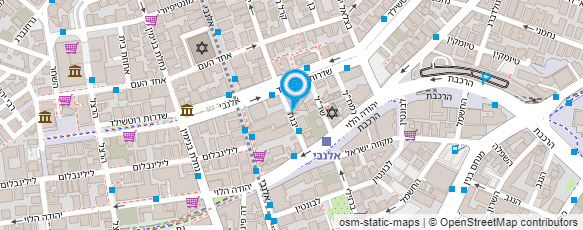 מפת הגעה אל חניון מגדלי יבנה