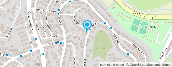 מפת הגעה אל כולל אוהל יוסף וחנה