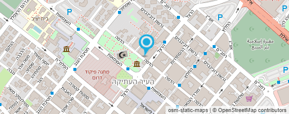 מפת הגעה אל ד"ר שחם גיל