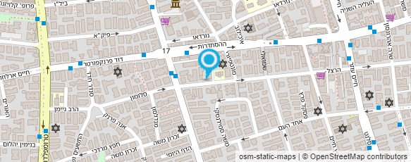 מפת הגעה אל דיויד מעבדת שיניים