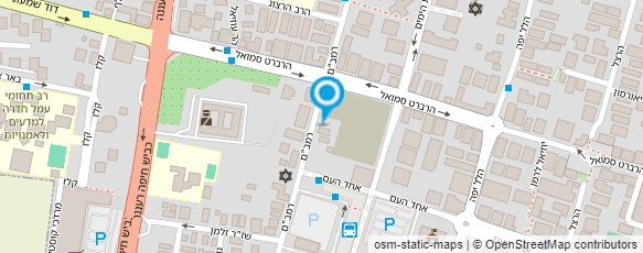 מפת הגעה אל ספריית השאלה למבוגרים