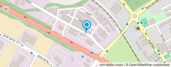 מפת הגעה אל תעשיות שיש דימונה