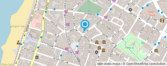 מפת הגעה אל דוד רינה