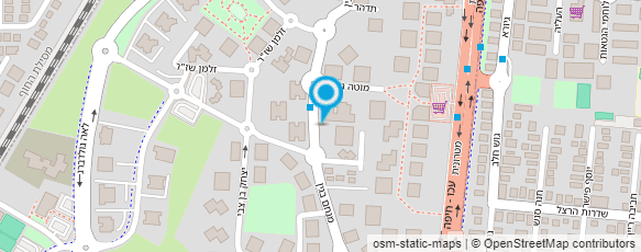 מפת הגעה אל בית ספר ע"ש עליזה ומנחם בגין