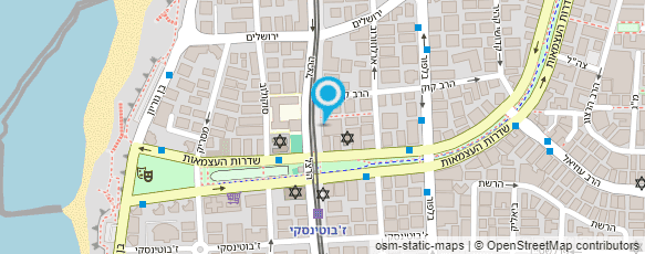 מפת הגעה אל אורנשטיין סרג'יו