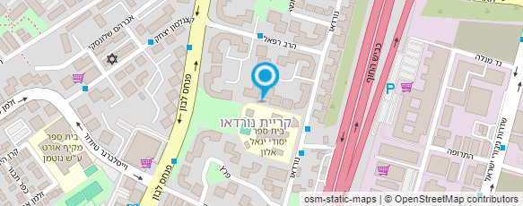 מפת הגעה אל לב-גנים מגורי איכות למבוגרים