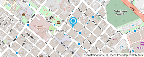 מפת הגעה אל אשלים ביטוח יגאל גליקסון