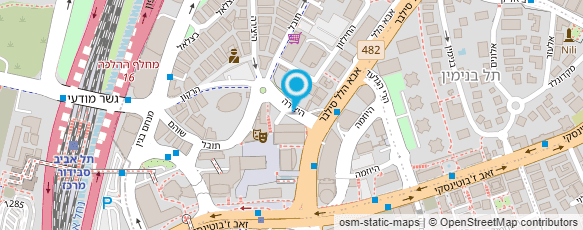 מפת הגעה אל נמדר פרופ' אהרון