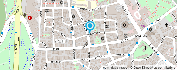 מפת הגעה אל ד"ר יוסף לוי