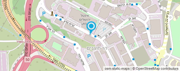 מפת הגעה אל רג'ינה טורס ישראל בע"מ