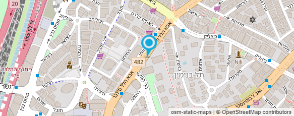 מפת הגעה אל פנחס יניב