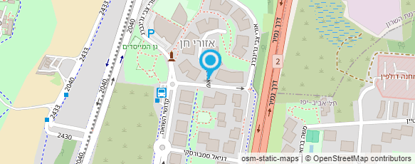 מפת הגעה אל שלינגר חסידה ורמי