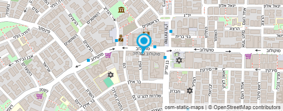 מפת הגעה אל ד"ר שטטמאור יעקב