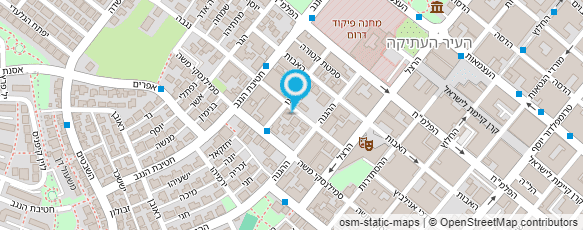 מפת הגעה אל ש.מ.ב. שרותי מחשב בנגב בע"מ