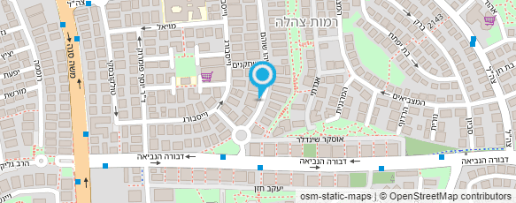 מפת הגעה אל א. וינטר פרקטים ושטיחים בע"מ