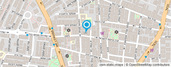 מפת הגעה אל ד. מוזס