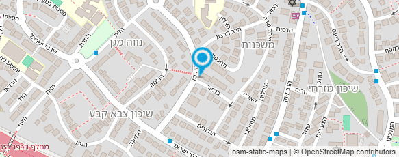 מפת הגעה אל דבוש-ברקוביץ נירה