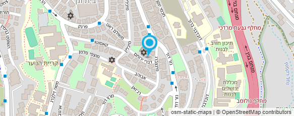 מפת הגעה אל ישיבת קול יעקב