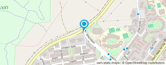 מפת הגעה אל גן חרמון