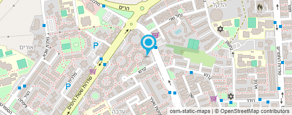 מפת הגעה אל בית ספר לשחיה