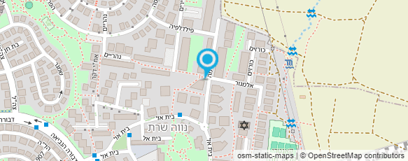 מפת הגעה אל מרכז יום לקשיש