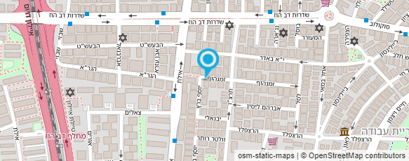 מפת הגעה אל ד"ר מועלם יגאל