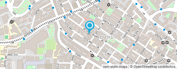 מפת הגעה אל קופרמן מרדכי אשר