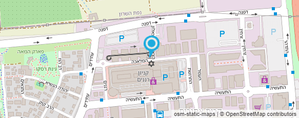 מפת הגעה אל גלידות אריה בע"מ