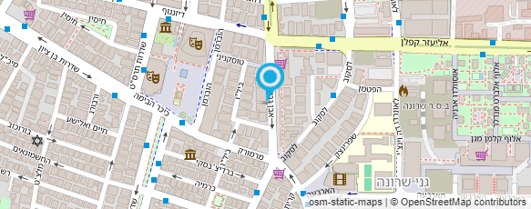 מפת הגעה אל מלקובסקי בוריס