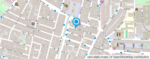 מפת הגעה אל מיכל דורון - ייעוץ ואבחון גרפולוגי