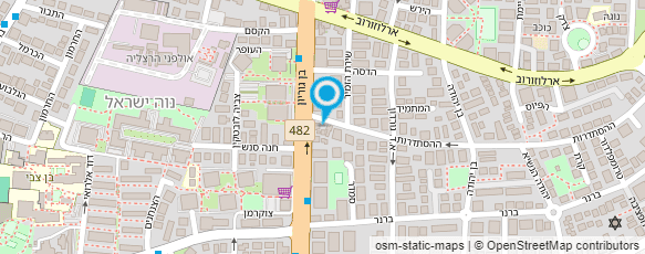 מפת הגעה אל המרכז למניעה וטיפול באלימות במשפחה