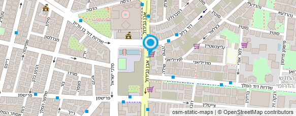 מפת הגעה אל משרד עו"ד ונוטריון ויור יוסף