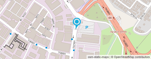 מפת הגעה אל א.א. גדסי תבניות בע"מ