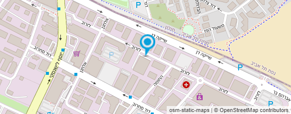 מפת הגעה אל וי.פי.סי. מרכז מגופים ומשאבות בע"מ