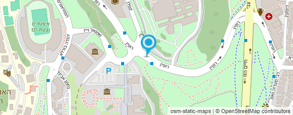 מפת הגעה אל מוזיאון ישראל ירושלים